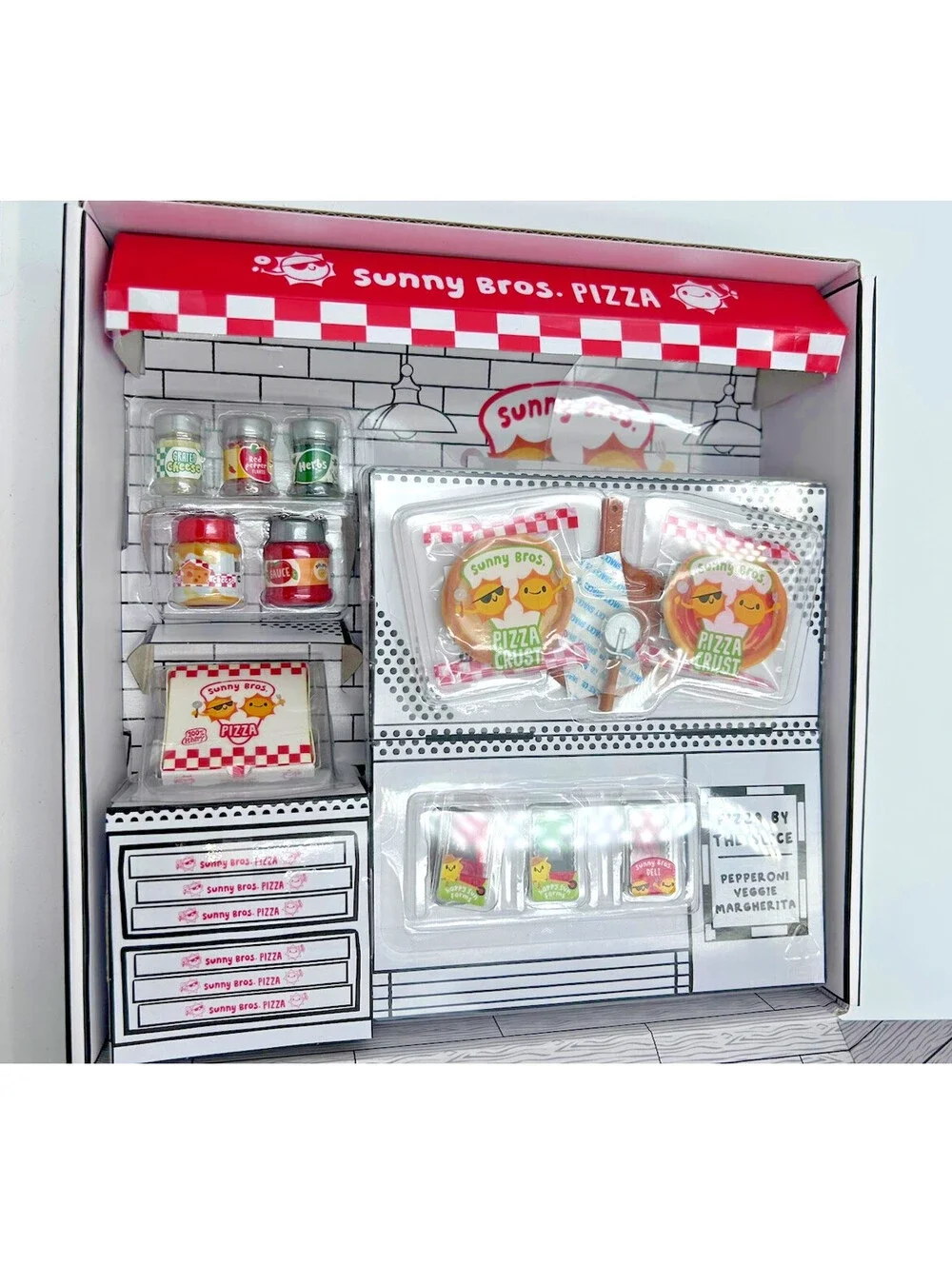 MGA's Mini Verse Make It Mini Food Pizza Party BRAND NEW!
